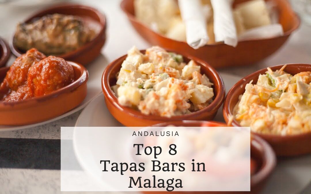 Tapas, small appetizers, in Malaga, Andalusia, Spain