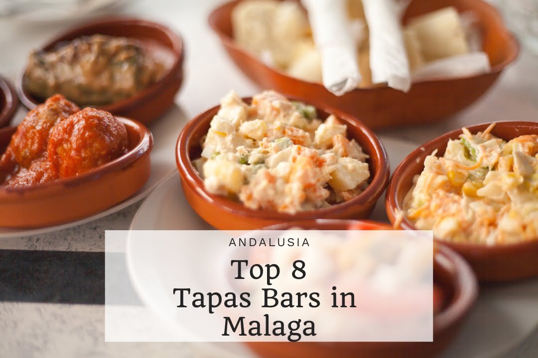 Tapas, small appetizers, in Malaga, Andalusia, Spain