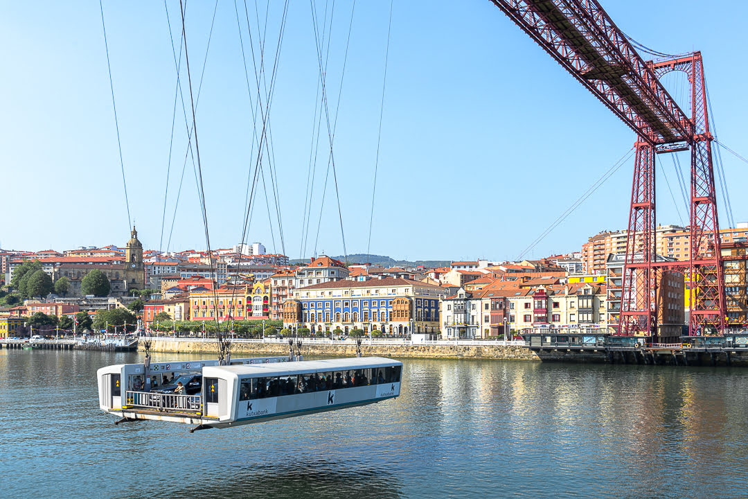 best-things-to-do-and-see-in-bilbao-vizcaya-bridge Vizcaya "Hanging" Bridge in Bilbao, The Basque Country, Spain